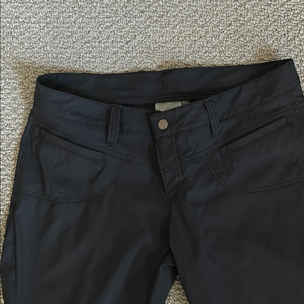 Athleta Black Dress Pants Straight Leg